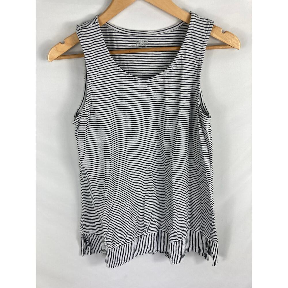 Lands End Stripe Tank Size Small